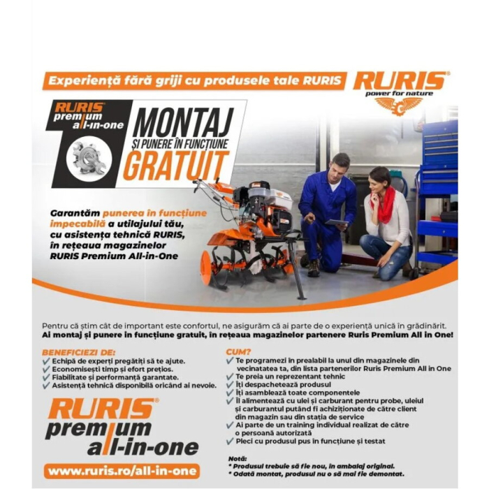 Motosapatoare semiprofesionala DAC 7000ACC2 + accesorii incluse [5]