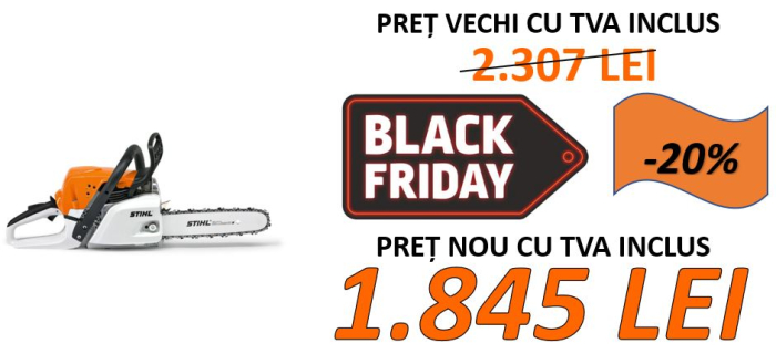 Motofierastrau pe benzina (drujba) Stihl MS 231 2.7 cp, 4.8 kg [1]