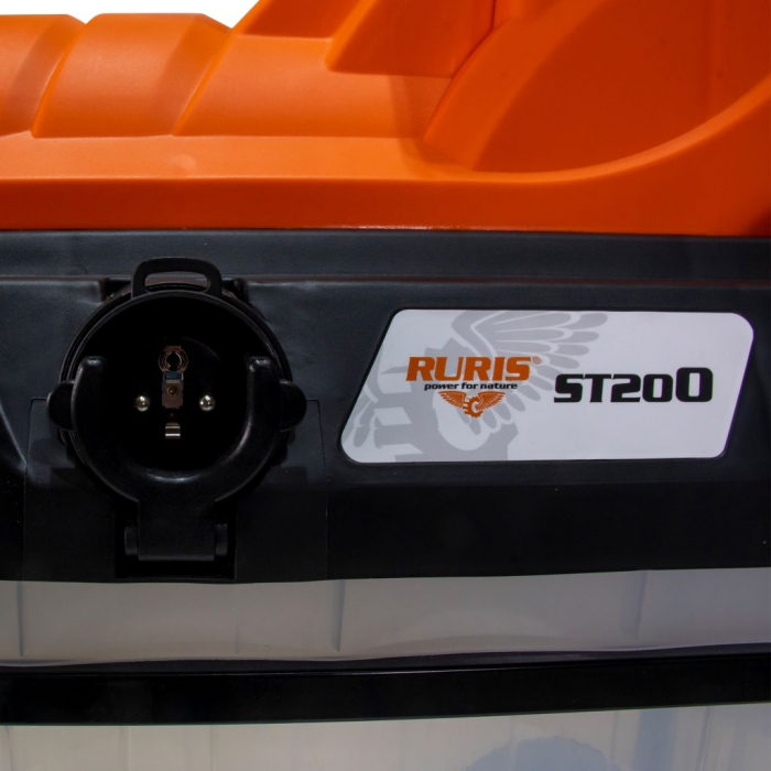 RURIS ST200 Tocător de crengi și resturi vegetale electric [5]