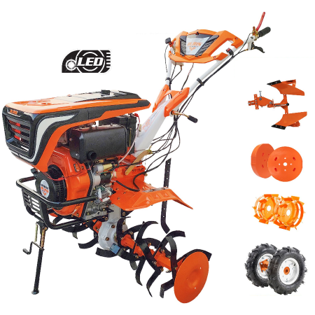 MOTOSAPE - Motosapatoare profesionala Ruris 1001KSD + accesorii incluse