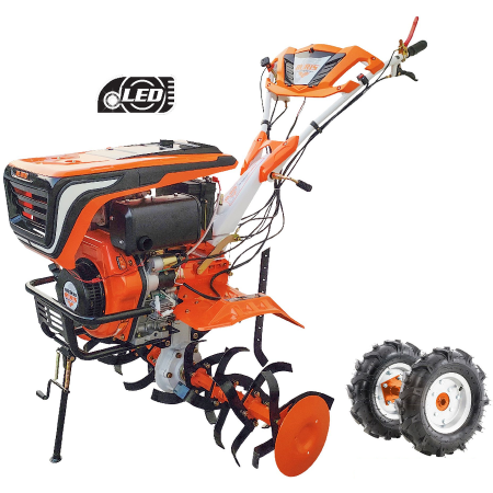 MOTOSAPE - Motosapatoare RURIS 1001KSD START profesionala + roti cauciuc incluse