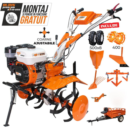 Motosapatoare RURIS 731ACC3 profesionala + accesorii incluse [1]