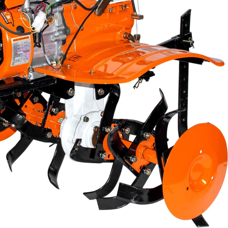 Motosapatoare RURIS 732 ACC cauciuc+ rarita+ plug+ adaptor+ dispozitiv scos cartofi+ roti metalice 400 fara manicot+ cultivator 7.5 CP [1]