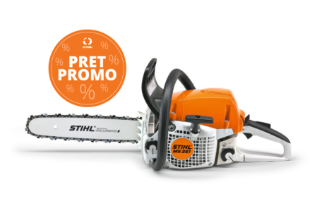 STIHL - Motofierastrau cu motor pe benzina (drujba) Stihl MS 251 3 cp, 40cm + 8L ulei lant cadou Stihl
