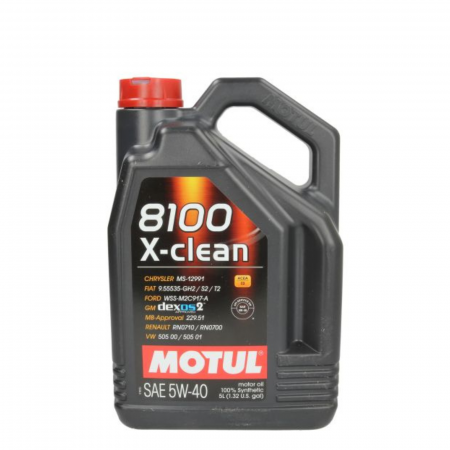 Ulei motor - Ulei motor Motul 8100 X-CLEAN 5W40 5L