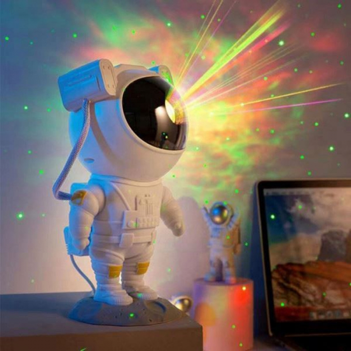 Lampa LED cu proiector Galaxy astronaut Starry Sky [5]