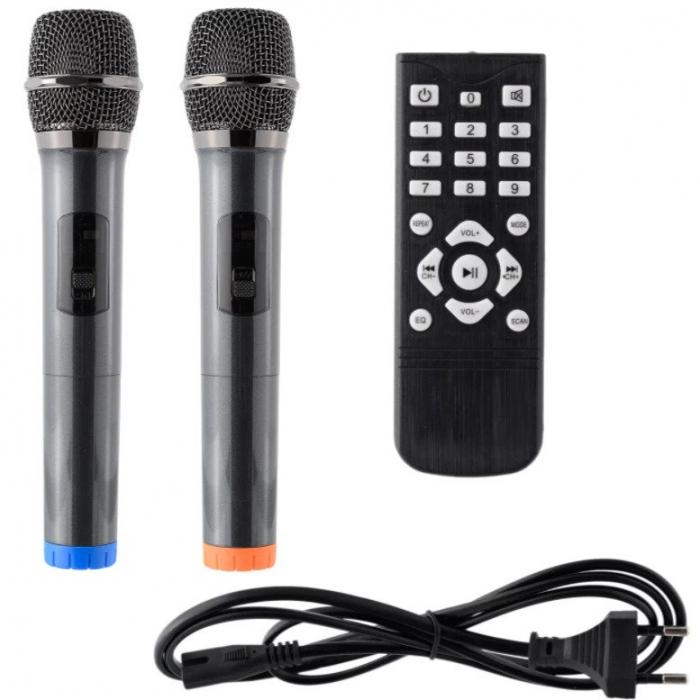Boxa portabila tip troler JRH 15PRO cu Bluetooth, difuzor 15 inch si putere 2200 W [4]