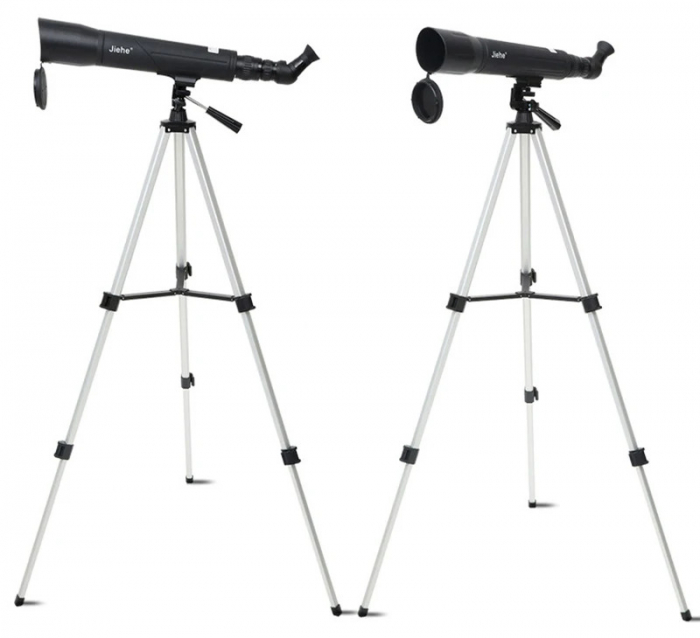 Luneta astronomie terestra Jiehe JH25-75x60 de tip monocular cu zoom si husa [2]