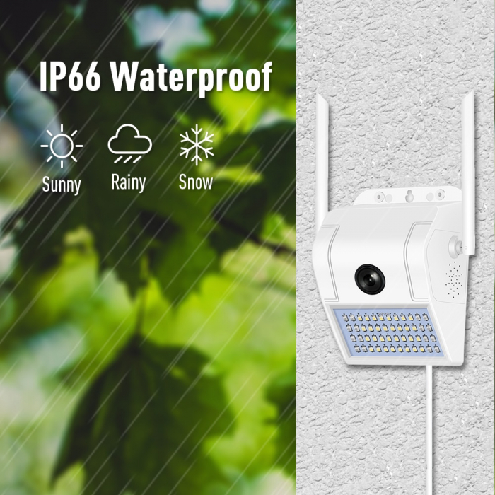 Camera de supraveghere tip Lampa de perete V380 Pro WIFI 2.0MP [2]