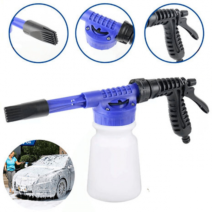 Pistol CarWash Rocket cu recipient de solutie pentru spalare auto [4]
