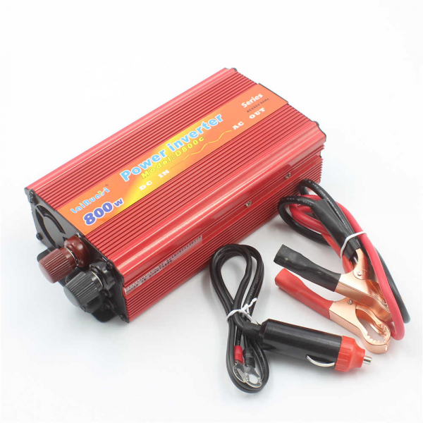 Invertor auto de tensiune 12V-220V, Lairun, 800 W si putere continua 575 Watt [3]