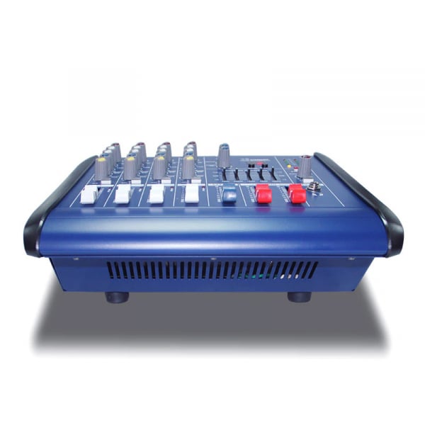 Mixer audio profesional cu amplificare putere 2x250 W si 4 canale [4]