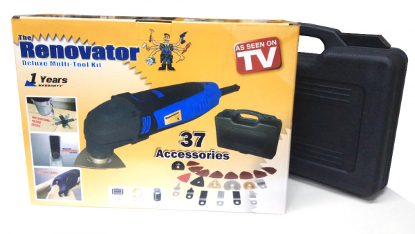 Aparat de slefuit si set accesorii pentru renovare cu 37 piese Renovator [4]