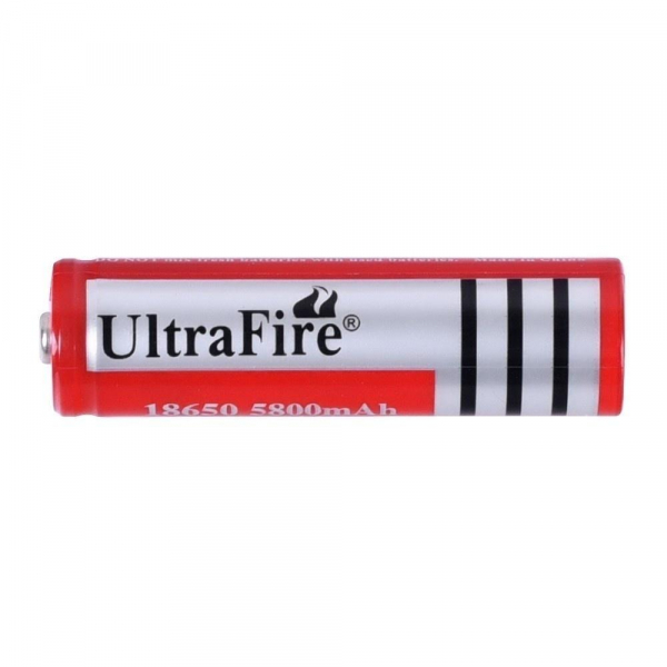 Acumulator Li-Ion UltraFire 18650 3.7 V, 5800 mAh [5]