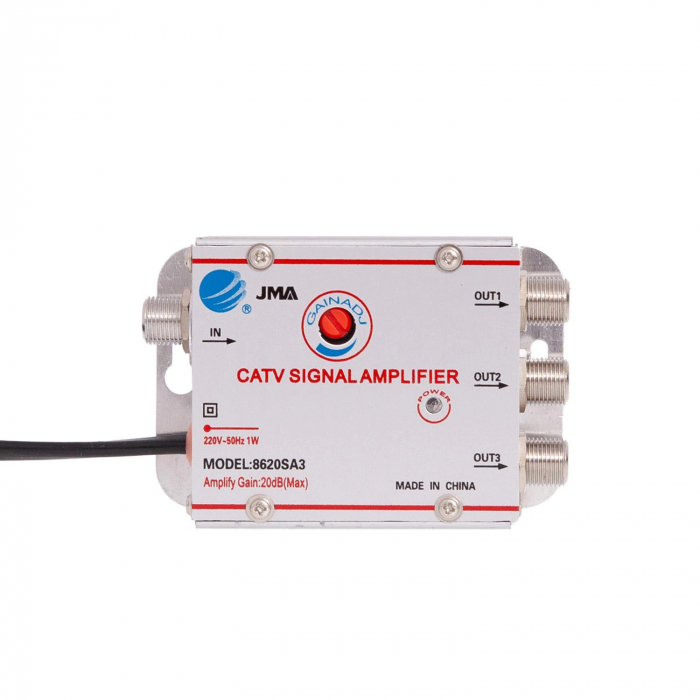 Amplificator de semnal TV 3 OUT cu alimentare la 220V [3]
