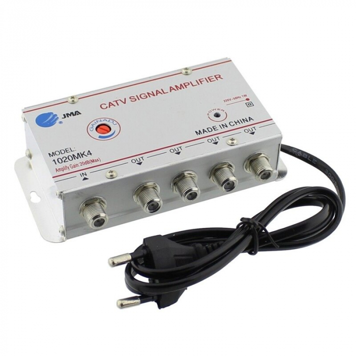 Amplificator de semnal TV cu 4 iesiri CATV [3]