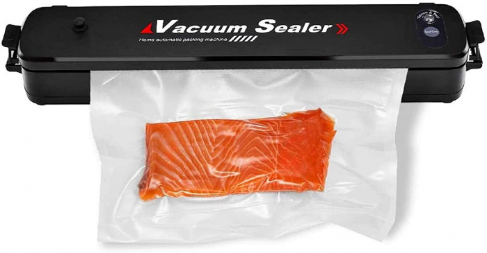 Aparat de sigilat si vidat Vacuum Sealer, cu etansare automata si 5 pungi incluse [4]