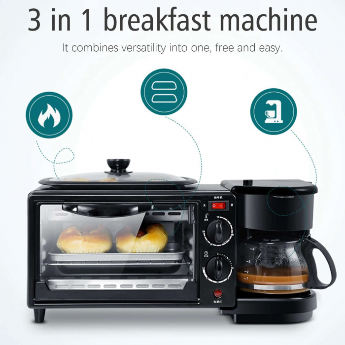 Aparat multifunctional pentru mic dejun 3 in 1,Morning Station [5]