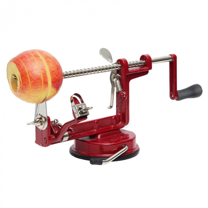 Aparat pentru curatat scobit si feliat mere si cartofi,Core Slice Peel [2]