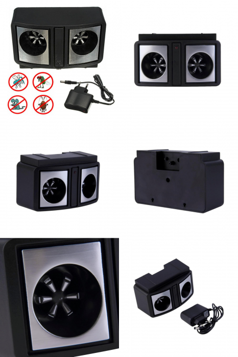 Aparat pentru indepartarea si impotriva daunatorilor Pest Repeller Dual Sonic, cu ultrasunete [4]