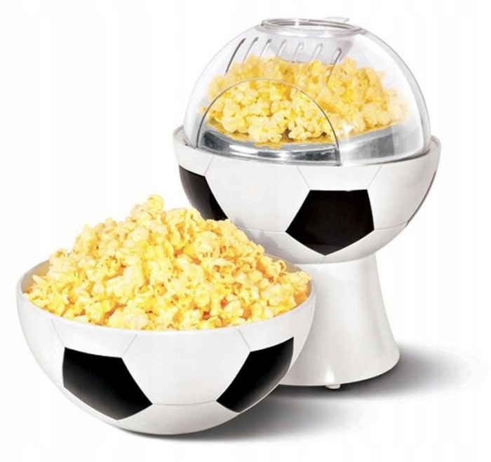 Aparat pentru preparat popcorn in forma de minge fotbal,1200W [1]