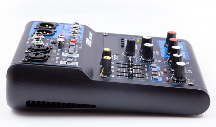 Mixer audio profesional pasiv cu 4 canale si DSP 99 multi effect, conexiune la PC - USB 2.0 [2]
