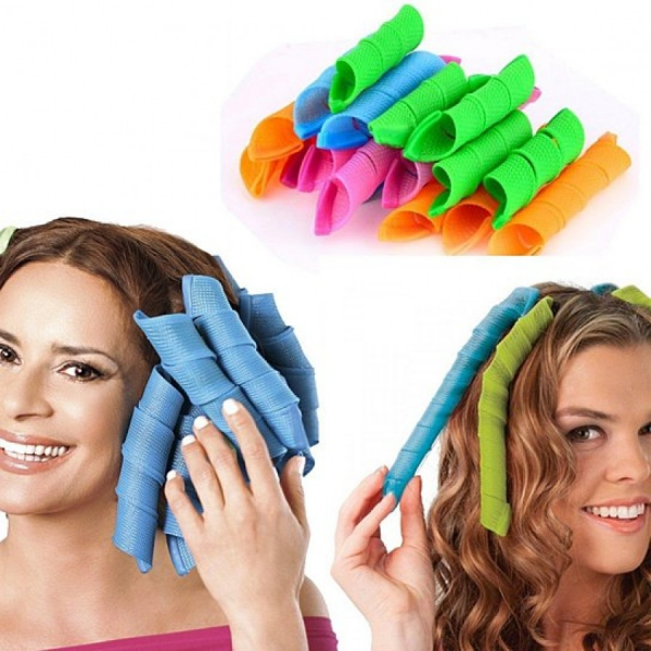 Bigudiuri spiralate pentru ondulat parul Hair Wavz [3]
