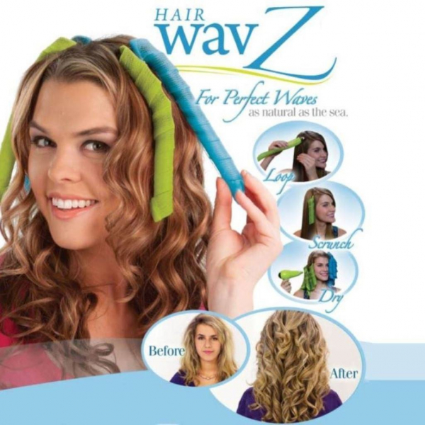 Bigudiuri spiralate pentru ondulat parul Hair Wavz [2]