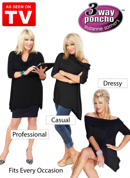 Bluza Poncho Caresse 3 moduri de purtat [2]