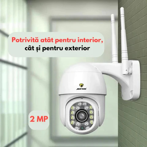 Camera de supraveghere Jortan Wifi IP, rotatie 355 grade, JT-8159QJ [3]