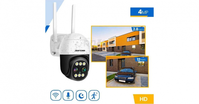 Camera supraveghere Jortan JT-8186XM cu lentila duala IP66 in infrarosu [6]