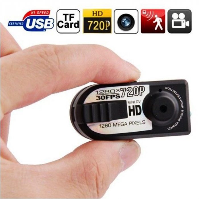Camera video mini spion Q5 cu inregistrare HD si detectie de miscare Night Vision [4]