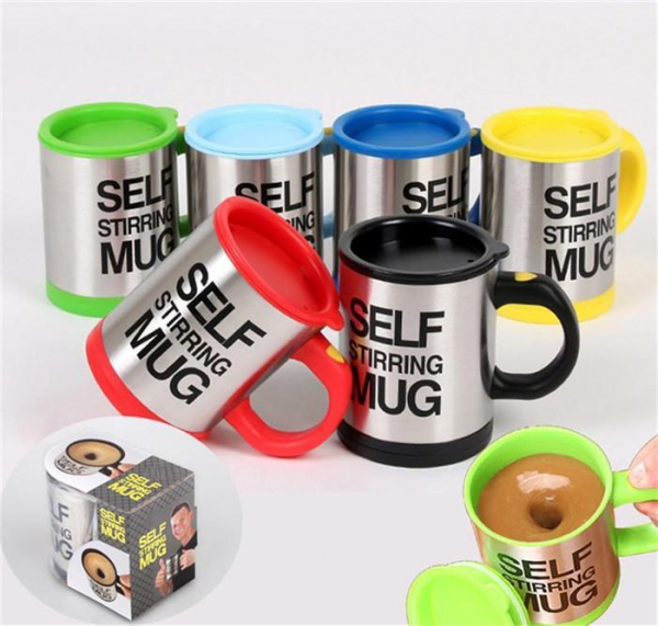 Cana cu amestecare automata pentru ness Self Stirring Mug [4]