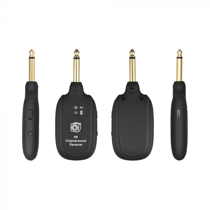 Set sistem wireless transmitator si receptor pentru chitara, A8 Original Sound [3]