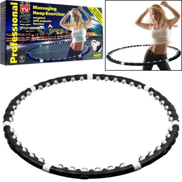 Cerc pentru fitness si masaj Hula Hoop Exerciser [2]
