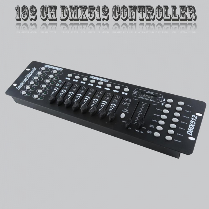 Controller DMX 512 cu 192 Canale, pentru Disco efecte Lumini [2]