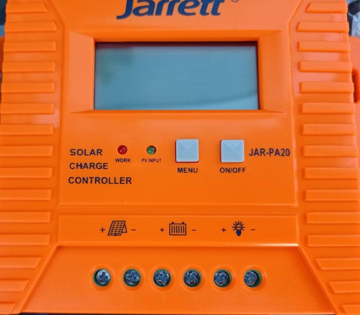 Controller pentru panou solar Jarrett 20 A cu afisare LCD si iesire USB (5V-2A) [5]
