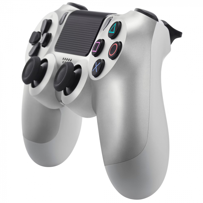 Controller Sony DualShock 4 V2 pentru PlayStation 4, Silver [3]