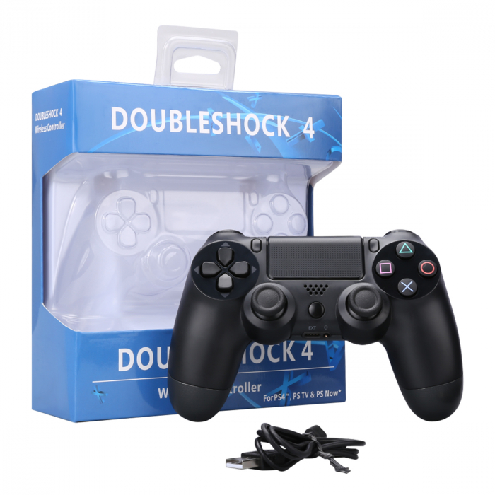 Controller Wireless Doubleshock 4 PS4, pentru consola PS4 cu vibratii [4]