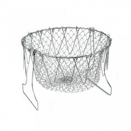 Cos Chef Basket 12 in 1 universal pentru gatit scurs din inox [2]