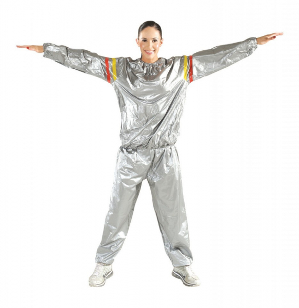 Costum cu efect de sauna pentru slabit Exercise Suit [3]