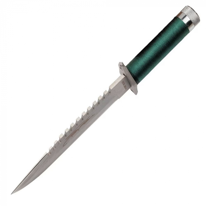 Cuțit Rambo First Blood din oțel carbon întărit 1060,cu kit de supraviețuire [4]