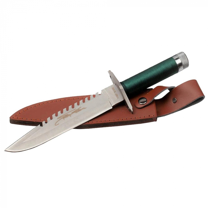 Cuțit Rambo First Blood din oțel carbon întărit 1060,cu kit de supraviețuire [3]