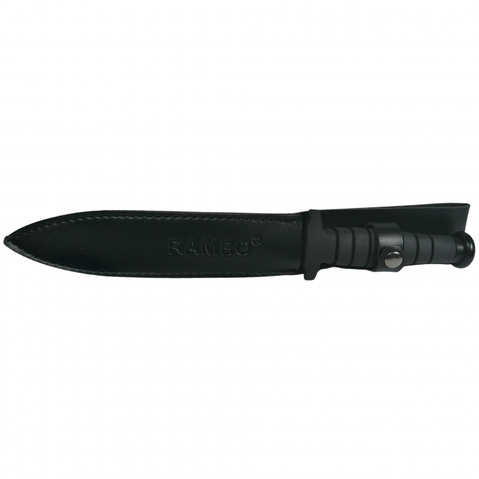 Cutit-Sting Rambo VI Collector's Edition cu doua taisuri, maner cauciuc + teaca [6]