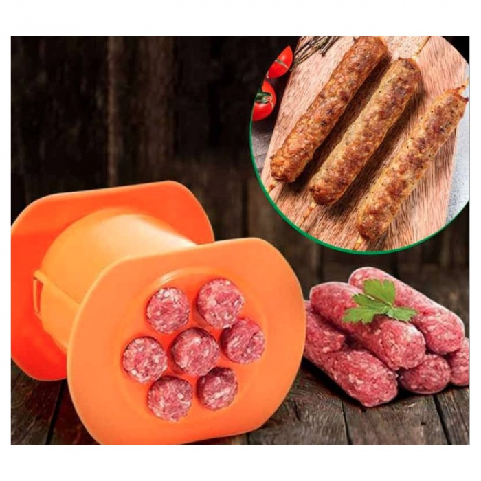 Dispozitiv manual de facut carnati si mici [4]