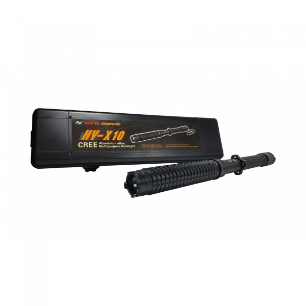 Electrosoc baston extensibil pentru autoaparare Police HY-X10 [2]