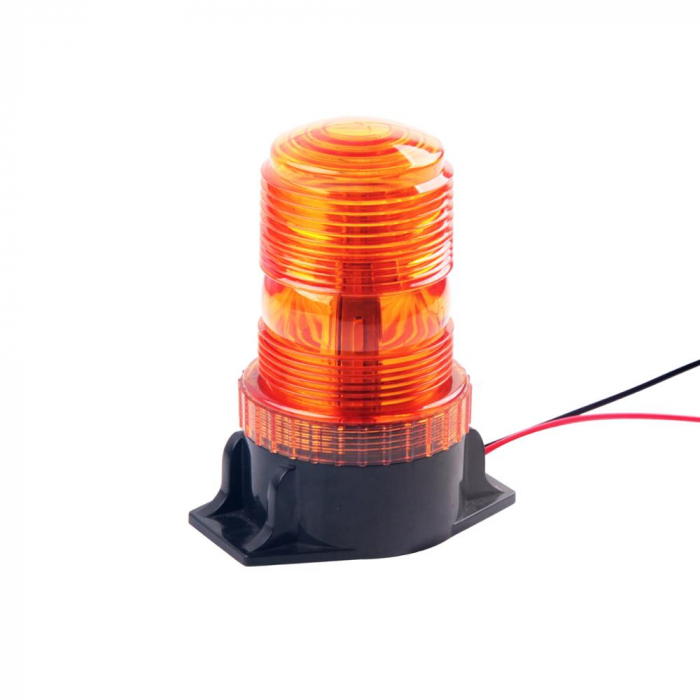 Girofar stroboscopic galben pe LEDuri SMD 12-30V [4]
