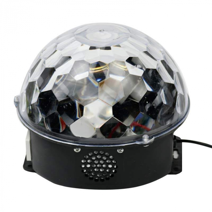 Glob disco jocuri de lumini cu MP3 Player Bluetooth si Telecomanda [4]