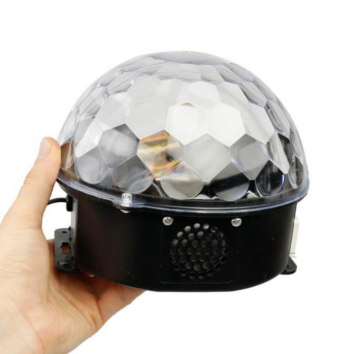 Glob disco jocuri de lumini cu MP3 Player Bluetooth si Telecomanda [5]