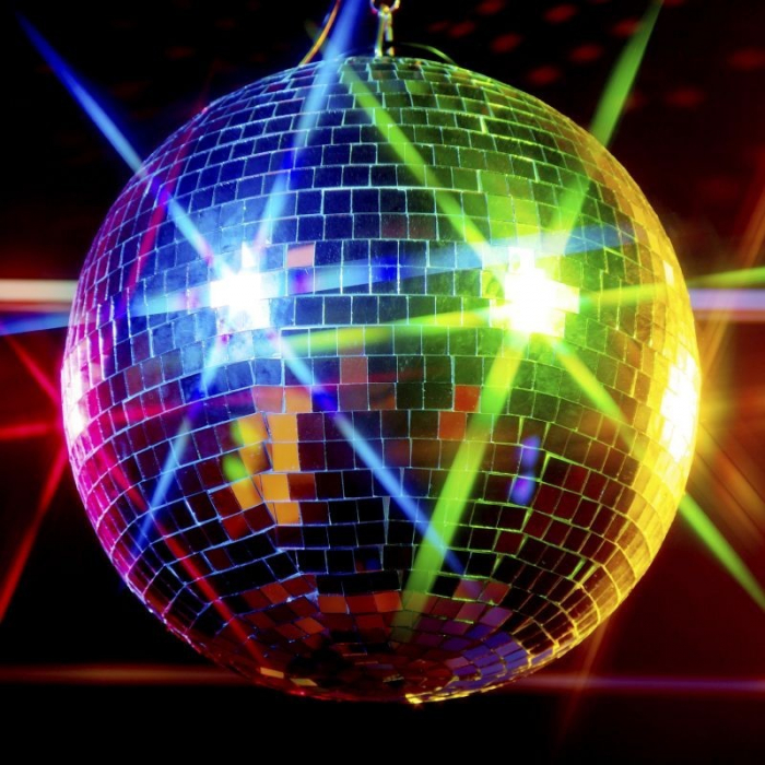 Glob Disco Profesional cu Aplicatii Oglinda, Diametru 30 cm, inclus Motoras si sistem agatare [2]